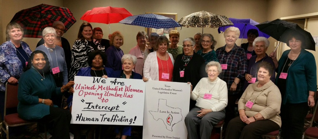 Texas Conference UMW at Texas Legislative Event in Austin, TX 2016. 